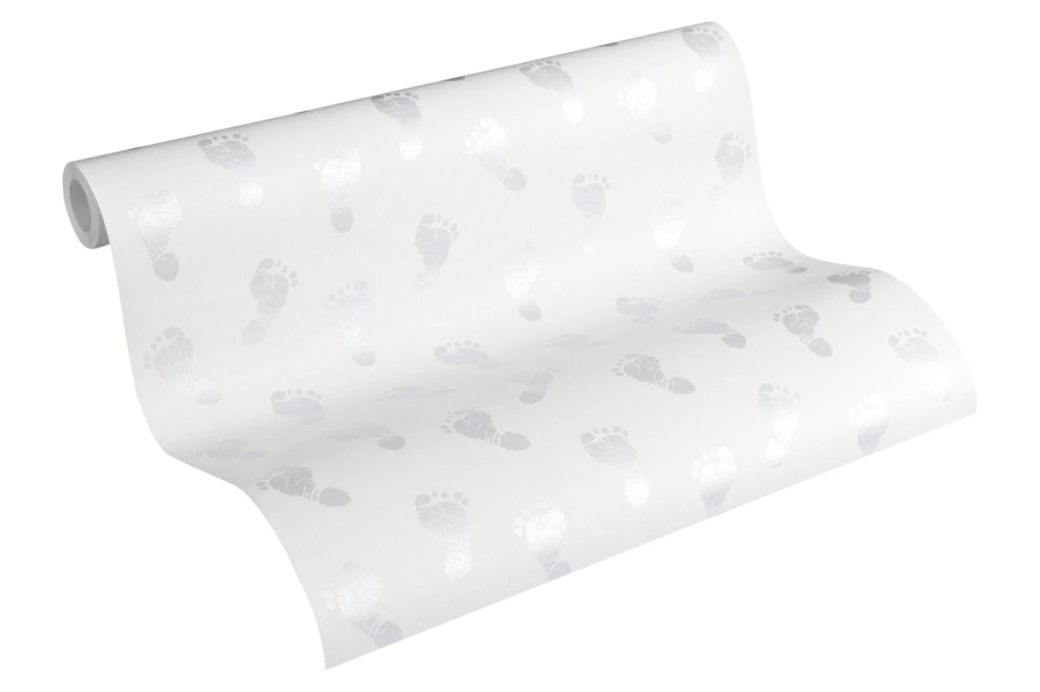 Vliestapete LITTLE STARS - silber-weiß - 10 Meter 3 Vliestapete LITTLE STARS - silber-weiß - 10 Meter – Bild 3