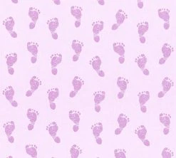 Vliestapete LITTLE STARS - rosa-metallic - 10 Meter