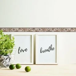 Papier-Borte ONLY BORDERS 10 - braun - 5 Meter -Baumarkt Verkaufsgeschäft 9004609500 04 1600Wx1600H