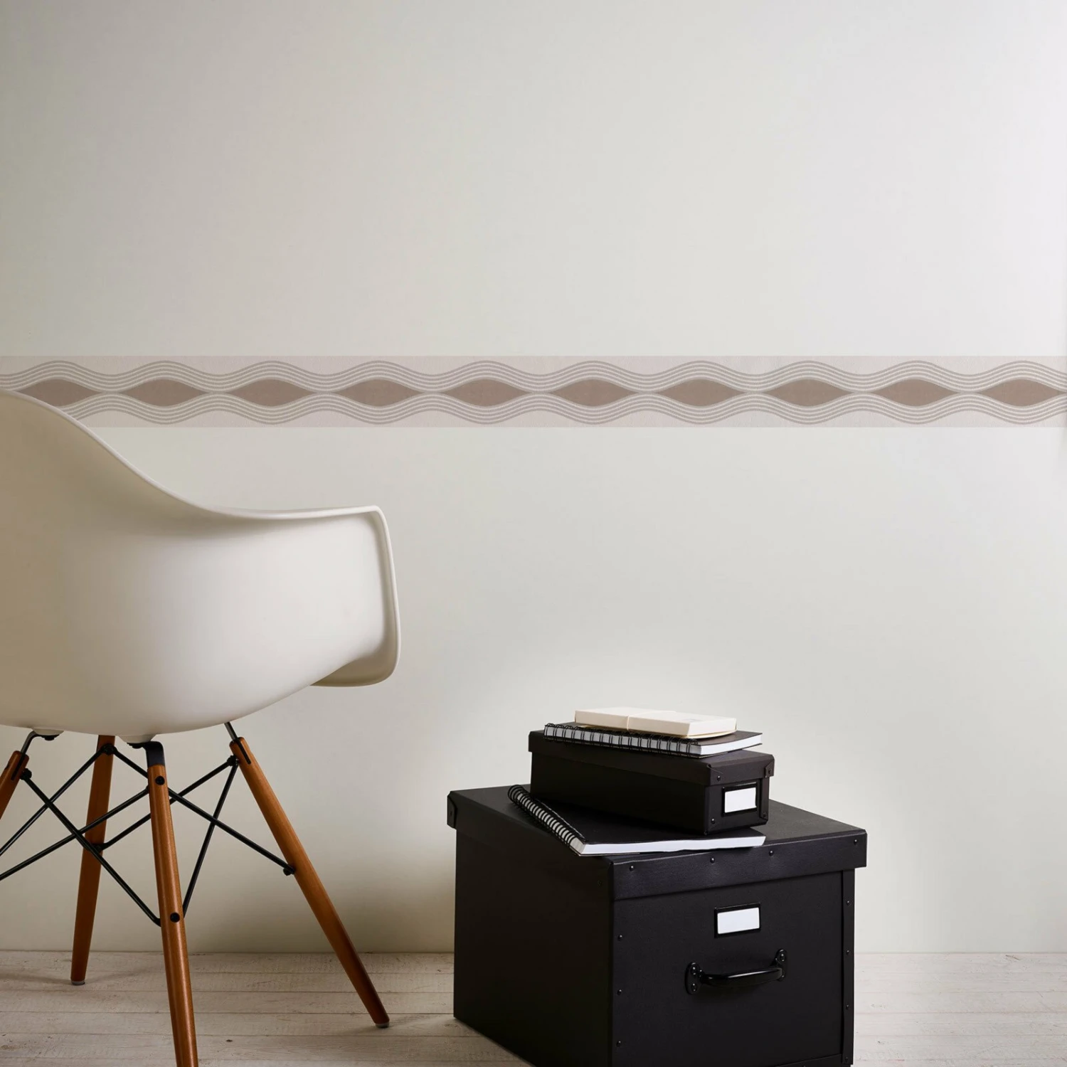 Papier-Borte ONLY BORDERS 10 - braun-beige - 5 Meter 3 Papier-Borte ONLY BORDERS 10 - braun-beige - 5 Meter – Bild 3