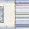 Papier-Borte ONLY BORDERS 10 - blau-gold - 5 Meter