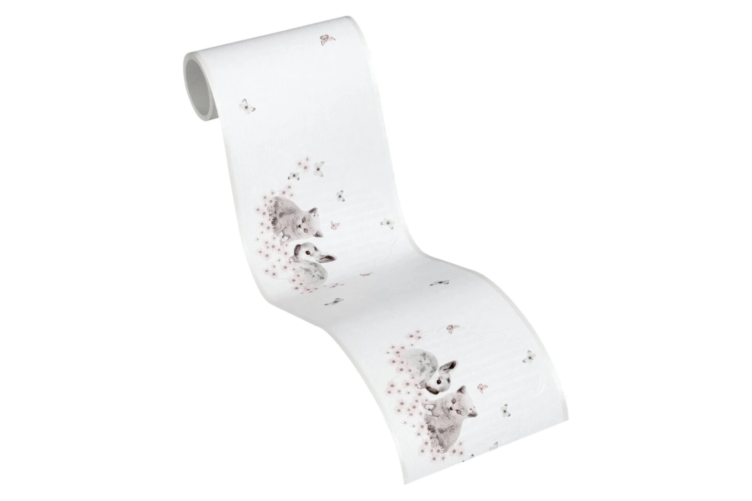 Vlies-Borte LITTLE STARS - grau-bunt - 13 cm 2 Vlies-Borte LITTLE STARS - grau-bunt - 13 cm – Bild 2