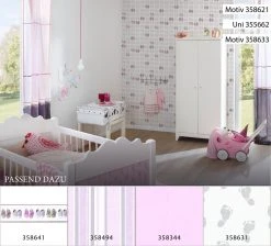 Vlies-Borte LITTLE STARS - rosa - 13 cm -Baumarkt Verkaufsgeschäft 9004613500 04 1600Wx1600H