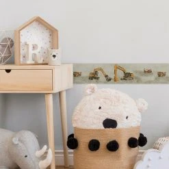 Vlies-Borte LITTLE STARS - orange-beige - 13 cm -Baumarkt Verkaufsgeschäft 9004613800 04 1600Wx1600H