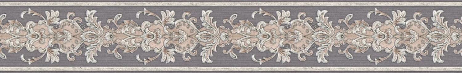 Vlies-Borte ONLY BORDERS 10 - silber - 10 cm 1 Vlies-Borte ONLY BORDERS 10 - silber - 10 cm