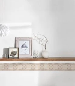 Papier-Borte ONLY BORDERS 10 - braun-beige - 5 Meter -Baumarkt Verkaufsgeschäft 9004617900 04 1600Wx1600H