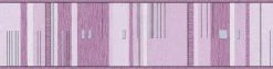 Papier-Borte ONLY BORDERS 10 - violett-silber - 5 Meter