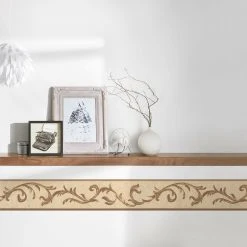 Papier-Borte ONLY BORDERS 10 - beige-braun - 5 Meter -Baumarkt Verkaufsgeschäft 9004619100 04 1600Wx1600H