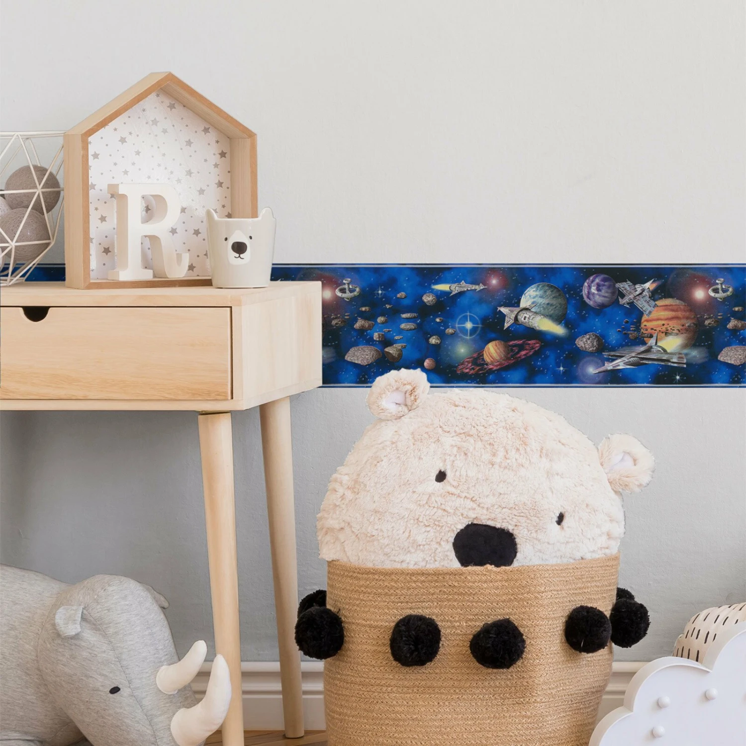 Papier-Borte ONLY BORDERS 10 - blau-schwarz - 5 Meter 3 Papier-Borte ONLY BORDERS 10 - blau-schwarz - 5 Meter – Bild 3