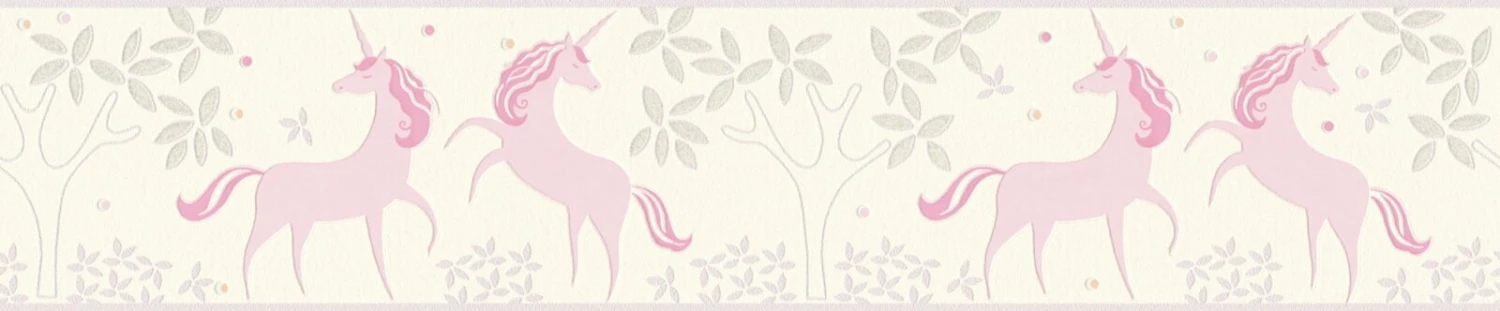 Vlies-Borte BOYS & GIRLS 6 - rosa-grau - 13 cm 1 Vlies-Borte BOYS & GIRLS 6 - rosa-grau - 13 cm