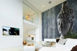 Fototapete DESIGNWALLS - blau-grau - Buddha - 2,55 Meter -Baumarkt Verkaufsgeschäft 9004622800 03 1600Wx1600H