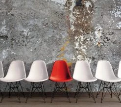 Fototapete DESIGNWALLS - grau-gelb - Beton - 2,55 Meter -Baumarkt Verkaufsgeschäft 9004623400 03 1600Wx1600H