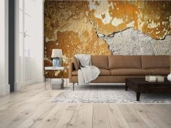 Fototapete DESIGNWALLS - orange-grau - Beton - 2,55 Meter -Baumarkt Verkaufsgeschäft 9004626000 03 1600Wx1600H