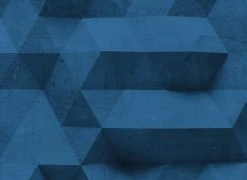 Fototapete DESIGNWALLS - blau - 3D-Art - 2,55 Meter