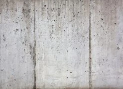 Fototapete DESIGNWALLS - grau-schwarz - Beton - 2,55 Meter