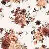 Fototapete DESIGNWALLS - rosa-creme - Blumen - 2,55 Meter