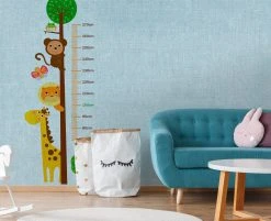 Fototapete DESIGNWALLS - blau-braun - Kinderzimmer - 2,55 Meter -Baumarkt Verkaufsgeschäft 9004630400 03 1600Wx1600H