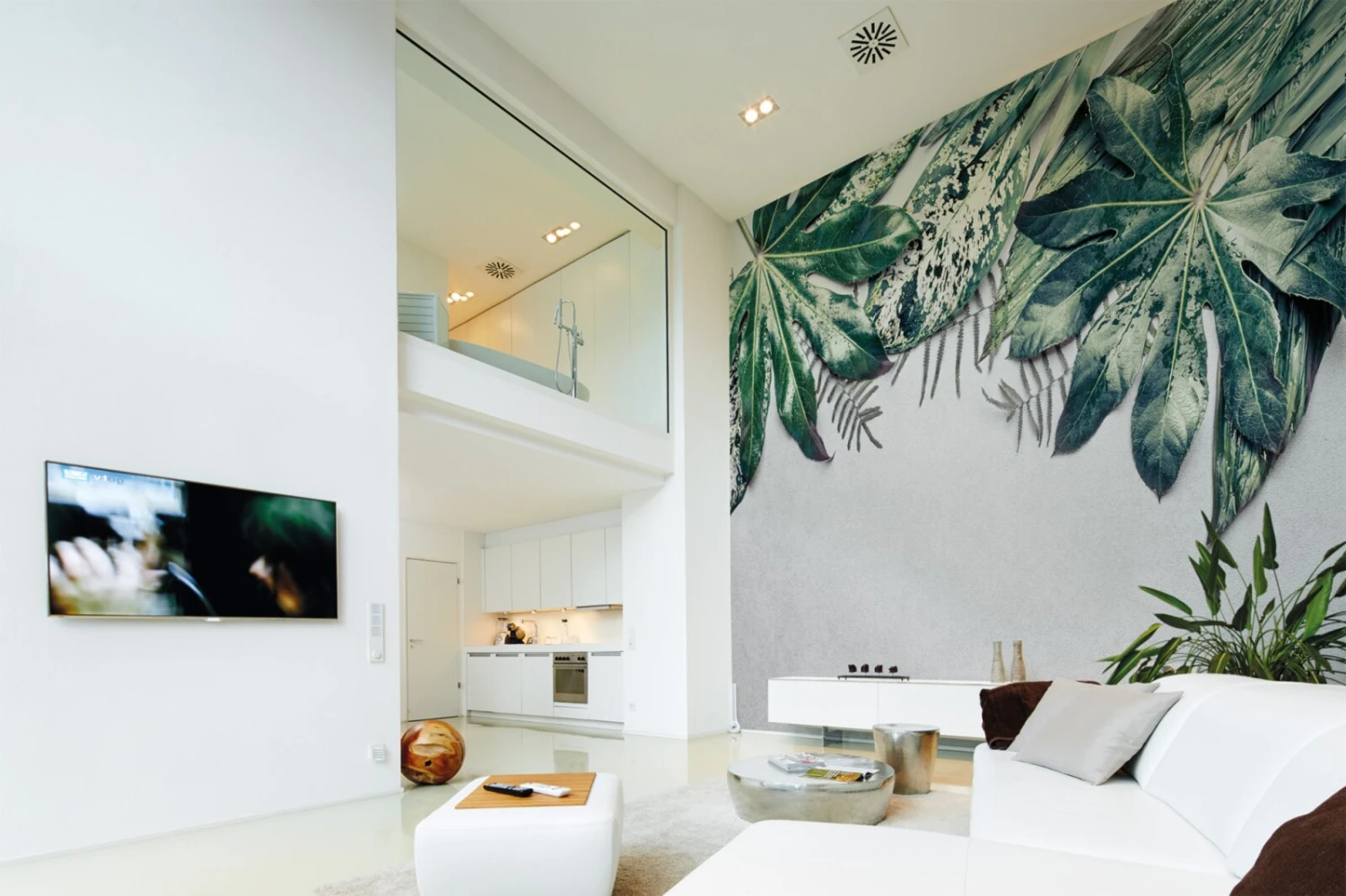 Fototapete DESIGNWALLS - blau-grün - Pflanzen - 2,55 Meter 3 Fototapete DESIGNWALLS - blau-grün - Pflanzen - 2,55 Meter – Bild 3