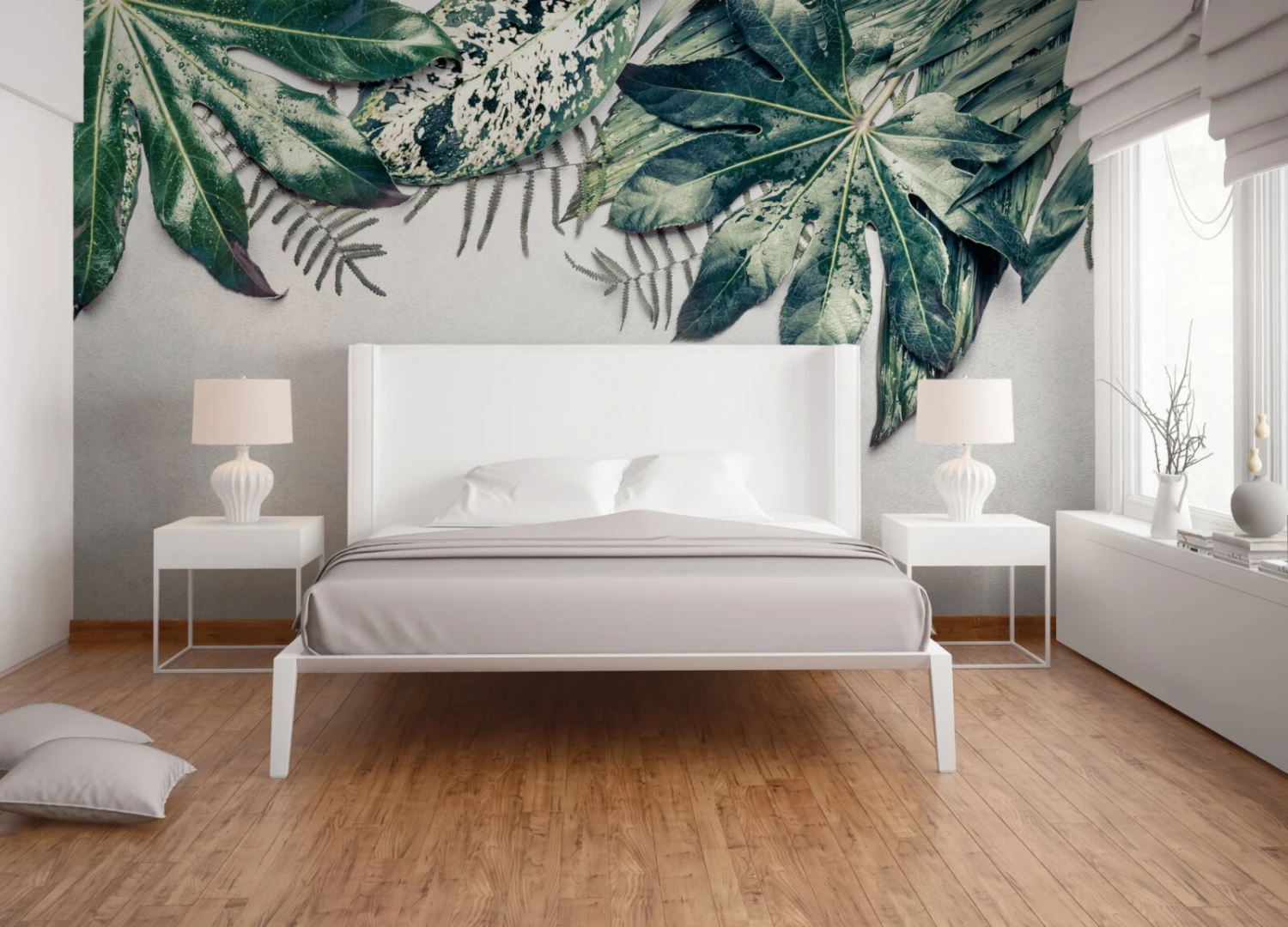 Fototapete DESIGNWALLS - blau-grün - Pflanzen - 2,55 Meter 4 Fototapete DESIGNWALLS - blau-grün - Pflanzen - 2,55 Meter – Bild 4