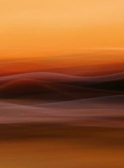 Fototapete DESIGNWALLS 2.0 - orange-gelb - 3D-Art - 2,6 Meter