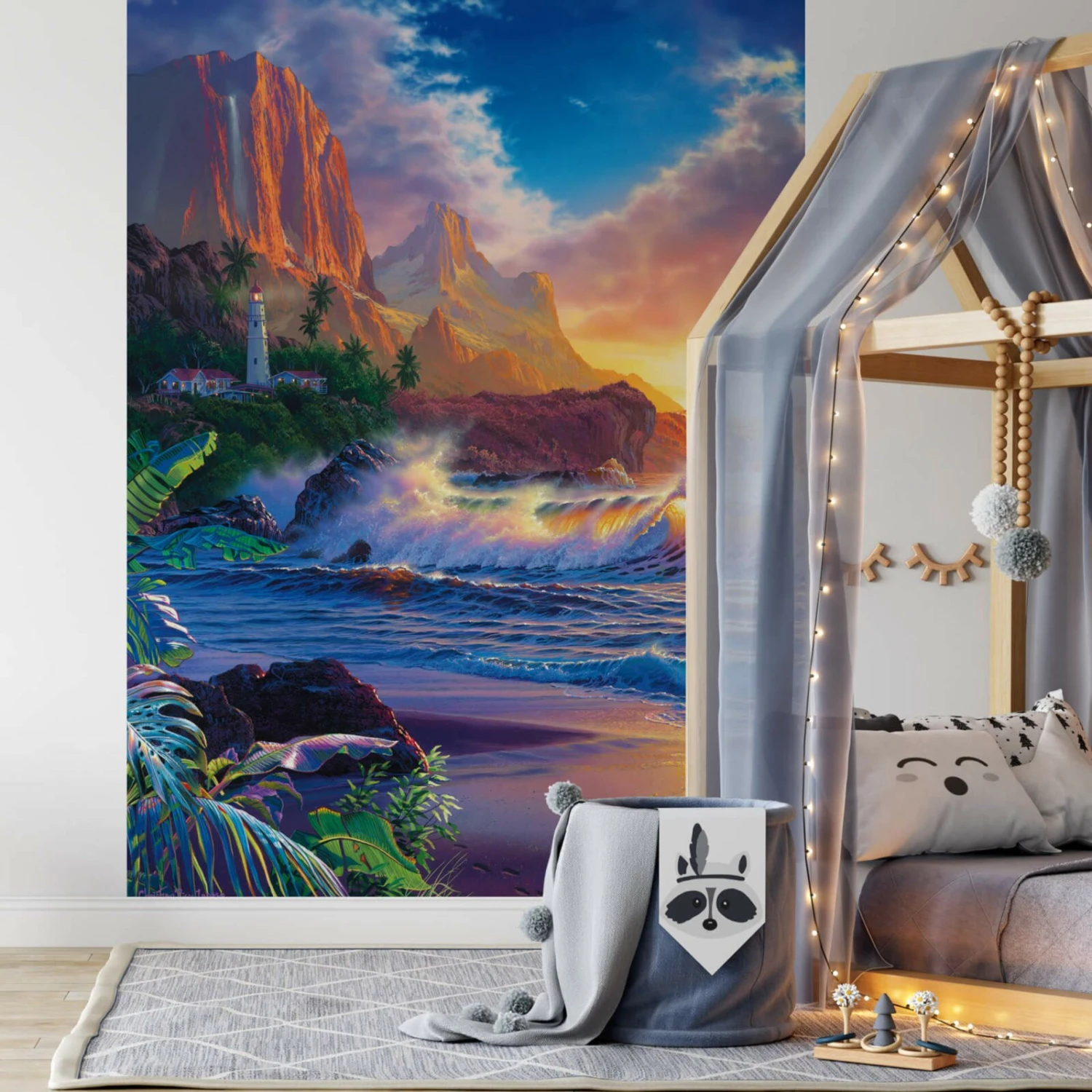 Fototapete DESIGNWALLS 2.0 - bunt-blau - Strand - 2,6 Meter 2 Fototapete DESIGNWALLS 2.0 - bunt-blau - Strand - 2,6 Meter – Bild 2