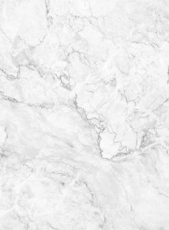 Fototapete DESIGNWALLS 2.0 - weiß-grau - Marmor - 2,6 Meter