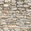 Fototapete DESIGNWALLS 2.0 - grau-beige/creme - Steinmauer - 2,6 Meter