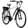 Zündapp Elektro Herren-Trekkingrad Z802 - weiß-grau - 48 cm