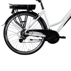 Zündapp Elektro Damen-Trekkingrad Z802 - weiß-lila - 48 cm -Baumarkt Verkaufsgeschäft 9004977500 04 1600Wx1600H