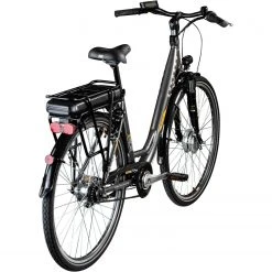 Zündapp Elektro Hollandrad Z502 - grau-orange - 28" -Baumarkt Verkaufsgeschäft 9004977800 03 1600Wx1600H