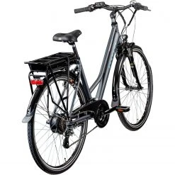 Zündapp Elektro Trekking-Damenrad GREEN 7.7 - grau - 48 cm Rahmenhöhe -Baumarkt Verkaufsgeschäft 9004978900 03 1600Wx1600H