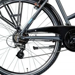 Zündapp Elektro Trekking-Damenrad GREEN 7.7 - grau - 48 cm Rahmenhöhe -Baumarkt Verkaufsgeschäft 9004978900 04 1600Wx1600H