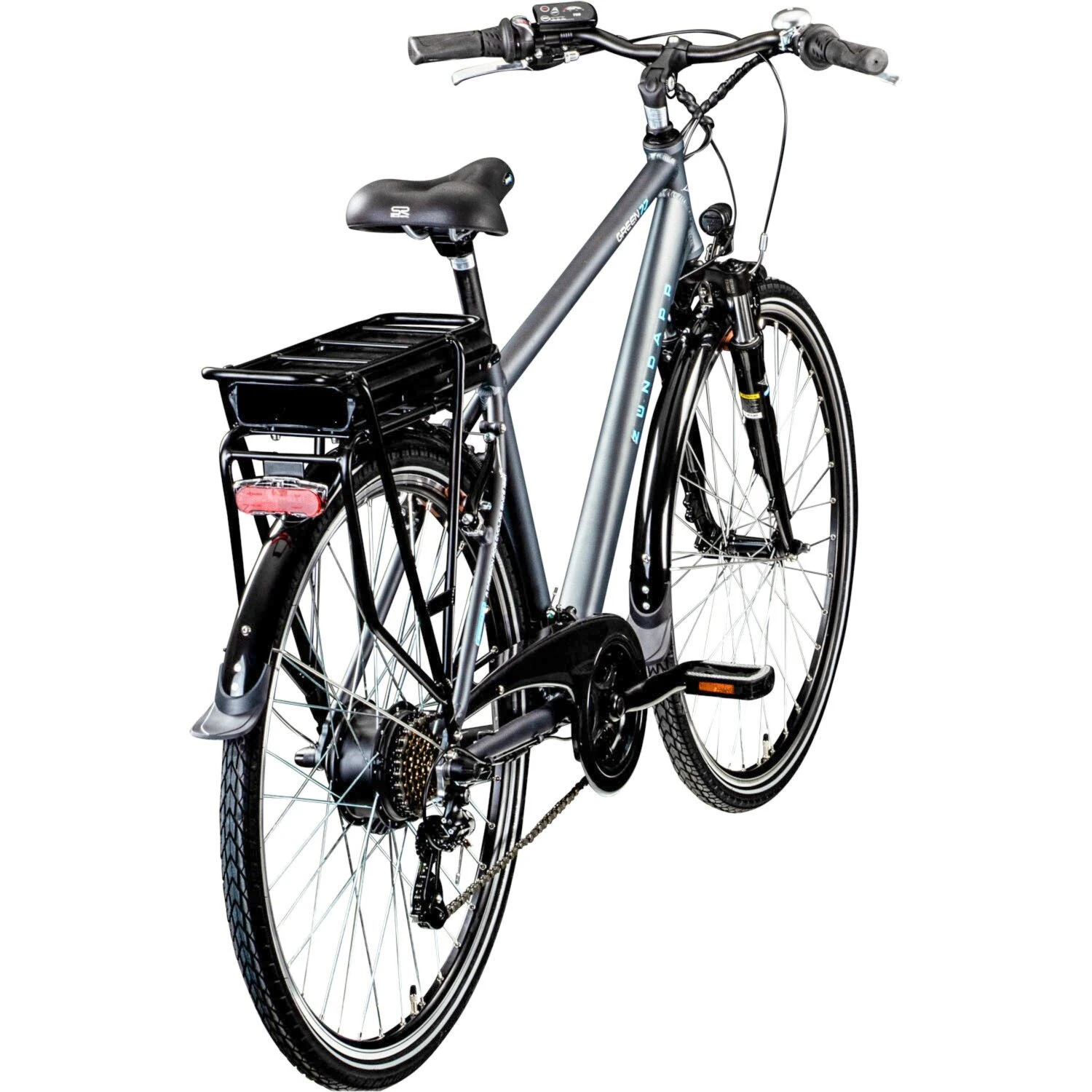 Zündapp Elektro Trekking-Herrenrad GREEN 7.7 - grau - 48 cm Rahmenhöhe 3 Zündapp Elektro Trekking-Herrenrad GREEN 7.7 - grau - 48 cm Rahmenhöhe – Bild 3