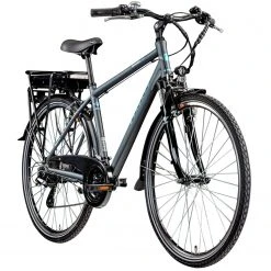 Zündapp Elektro Trekking-Herrenrad GREEN 7.7 - grau - 48 cm Rahmenhöhe