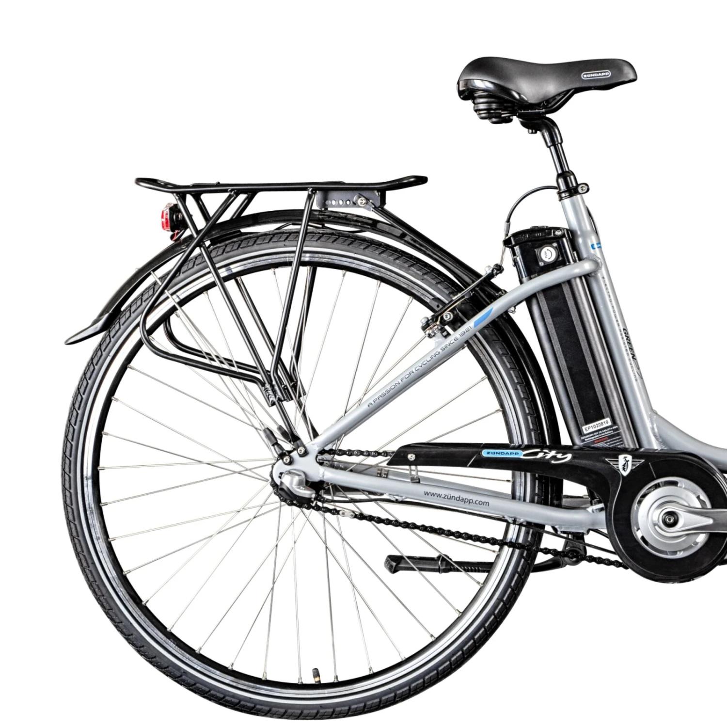 Zündapp Elektro-Damenrad GREEN 2.7 - grau - 28" 4 Zündapp Elektro-Damenrad GREEN 2.7 - grau - 28" – Bild 4