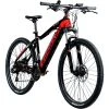 Zündapp Elektro Mountainbike Z801 - schwarz-rot - 48 cm