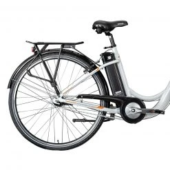 Zündapp Elektro Damenrad Z517 - weiß-orange - 48 cm Rahmenhöhe -Baumarkt Verkaufsgeschäft 9004980400 04 1600Wx1600H