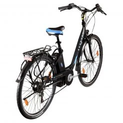 Zündapp Elektro Cityrad Z505 - schwarz-blau - 48 cm Rahmenhöhe -Baumarkt Verkaufsgeschäft 9004980700 03 1600Wx1600H