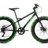 KS Cycling Fatbike 24'' SNW2458 - schwarz-grün - 38 cm Rahmenhöhe