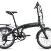 Adore E-Bike Faltrad 20'' COLOGNE - schwarz - Rahmenhöhe 30 cm