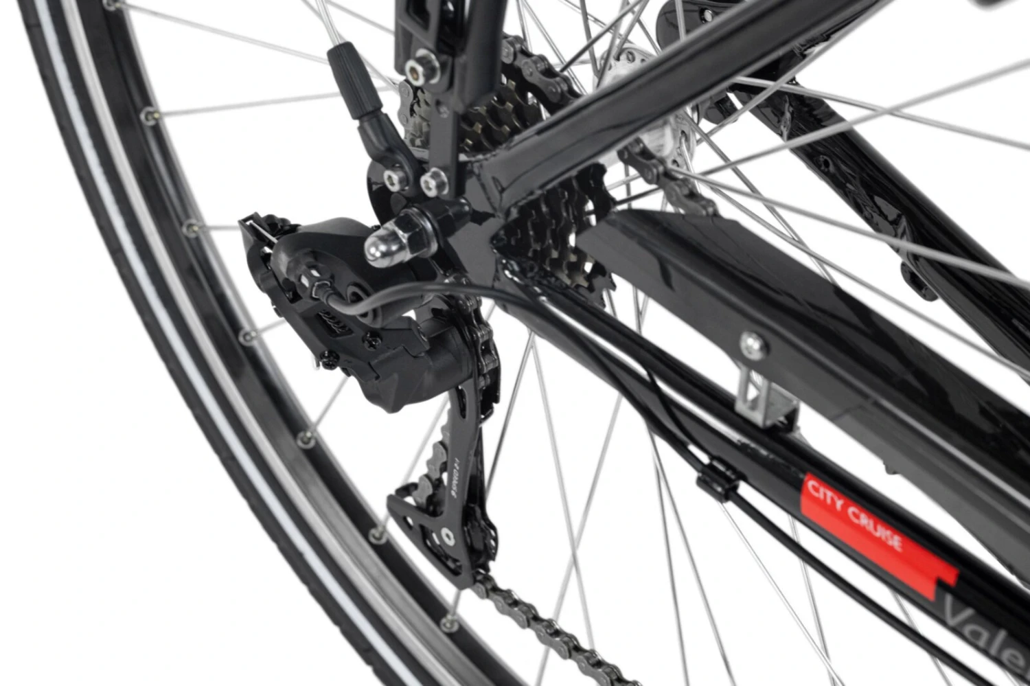 Adore E-Bike City 28'' VALENCIA - schwarz - Rahmenhöhe 48 cm 4 Adore E-Bike City 28'' VALENCIA - schwarz - Rahmenhöhe 48 cm – Bild 4