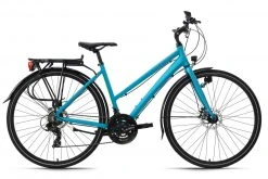 KS Cycling Damen-Trekkingrad 28'' ANTERO - blau - 48 cm Rahmenhöhe