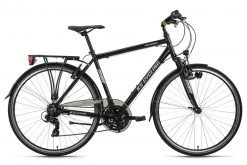 KS Cycling Herren-Trekkingrad 28'' CANTERBURY - schwarz - Tourenlenker