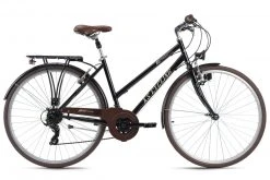 KS Cycling Damen-Trekkingrad 28'' VENICE - schwarz - 48 cm Rahmenhöhe