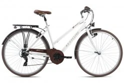KS Cycling Damen-Trekkingrad 28'' VENICE - weiß - 48 cm Rahmenhöhe