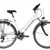 KS Cycling Damen-Trekkingrad 28'' METROPOLIS - weiß - Multipositionslenker