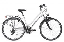 KS Cycling Damen-Trekkingrad 28'' METROPOLIS - weiß - Flachlenker