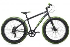 KS Cycling Fatbike CRUSHER 26'' - schwarz-grün - 46 cm Rahmenhöhe