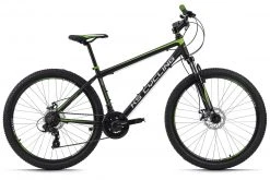 KS Cycling Mountainbike HARDTAIL 27,5'' XCEED - schwarz-grün - 42 cm Rahmenhöhe