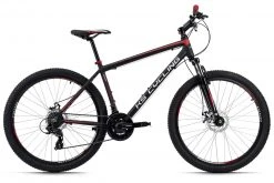 KS Cycling Mountainbike HARDTAIL 27,5'' XCEED - schwarz-rot - 42 cm Rahmenhöhe
